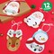 Big Dot of Happiness Christmas Gift Tag Money Holders, To and From Hanging Ornament Cards for Holiday Cash Gift Presents or Christmas Tree Display, Assorted 12 Count